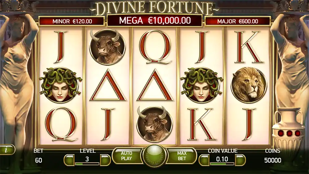 Divine Fortune slot demo