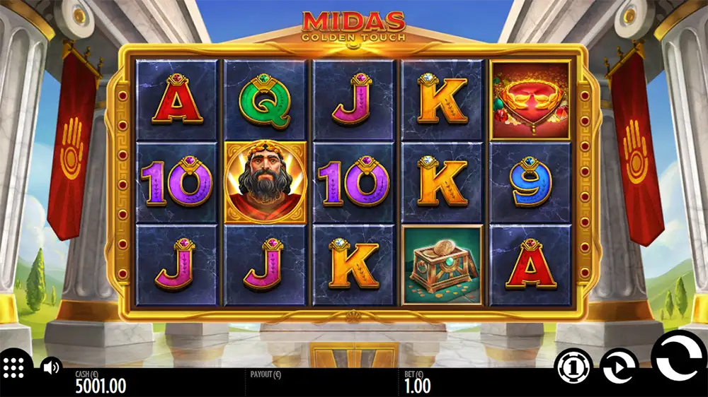 Midas Golden Touch slot demo