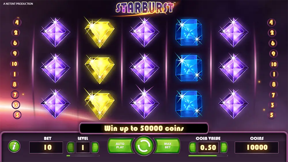 Starburst slot demo