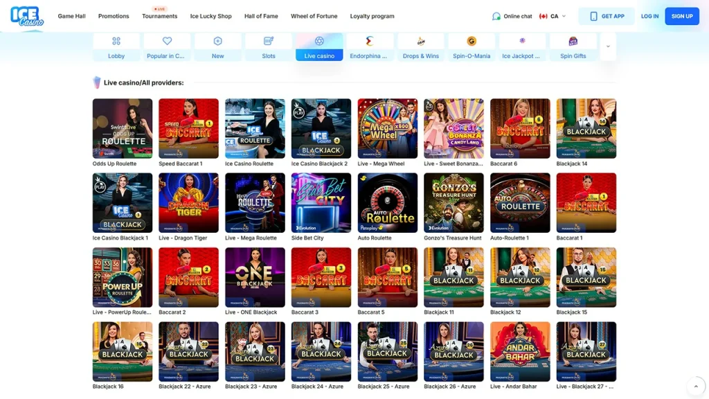 IceCasino Live Dealer IceCasino Live Dealer