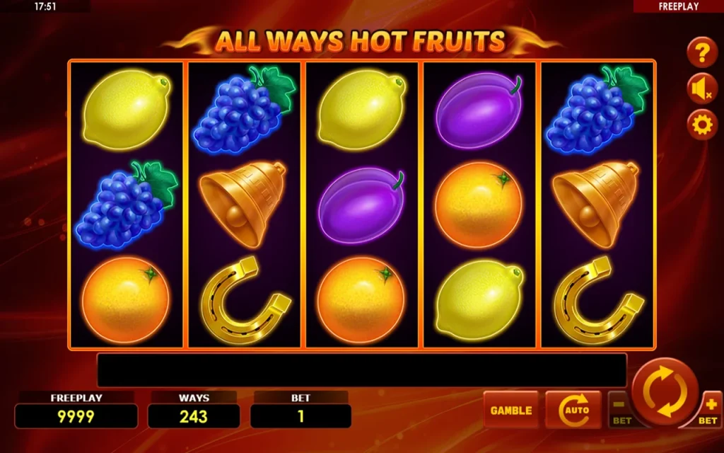 All Ways Hot Fruits Free Play