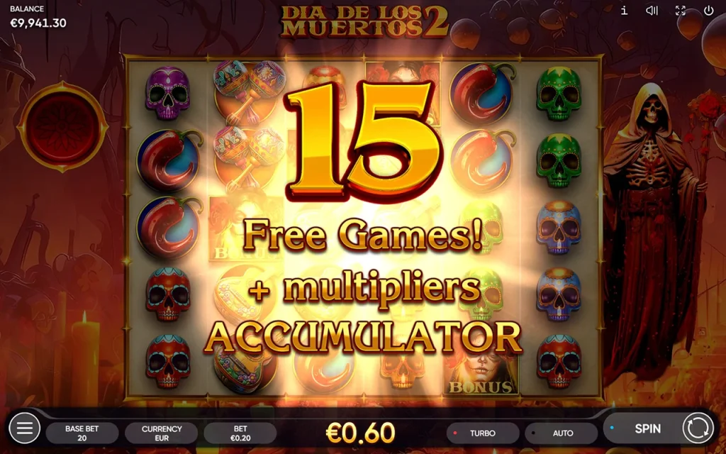 Dia de Los Muertos 2 Free Spins