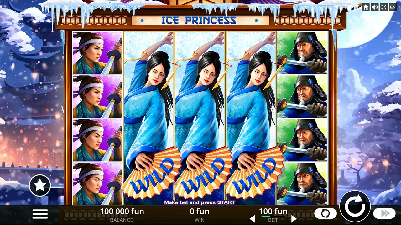 Ice Princess slot demo