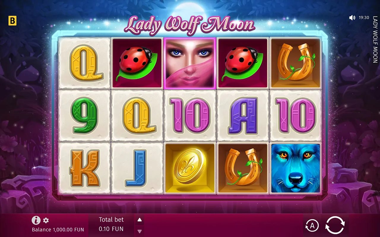 Lady Wolf Moon slot demo