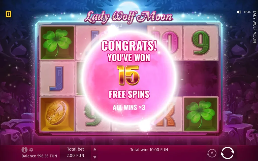 Lady Wolf Moon Free Spins