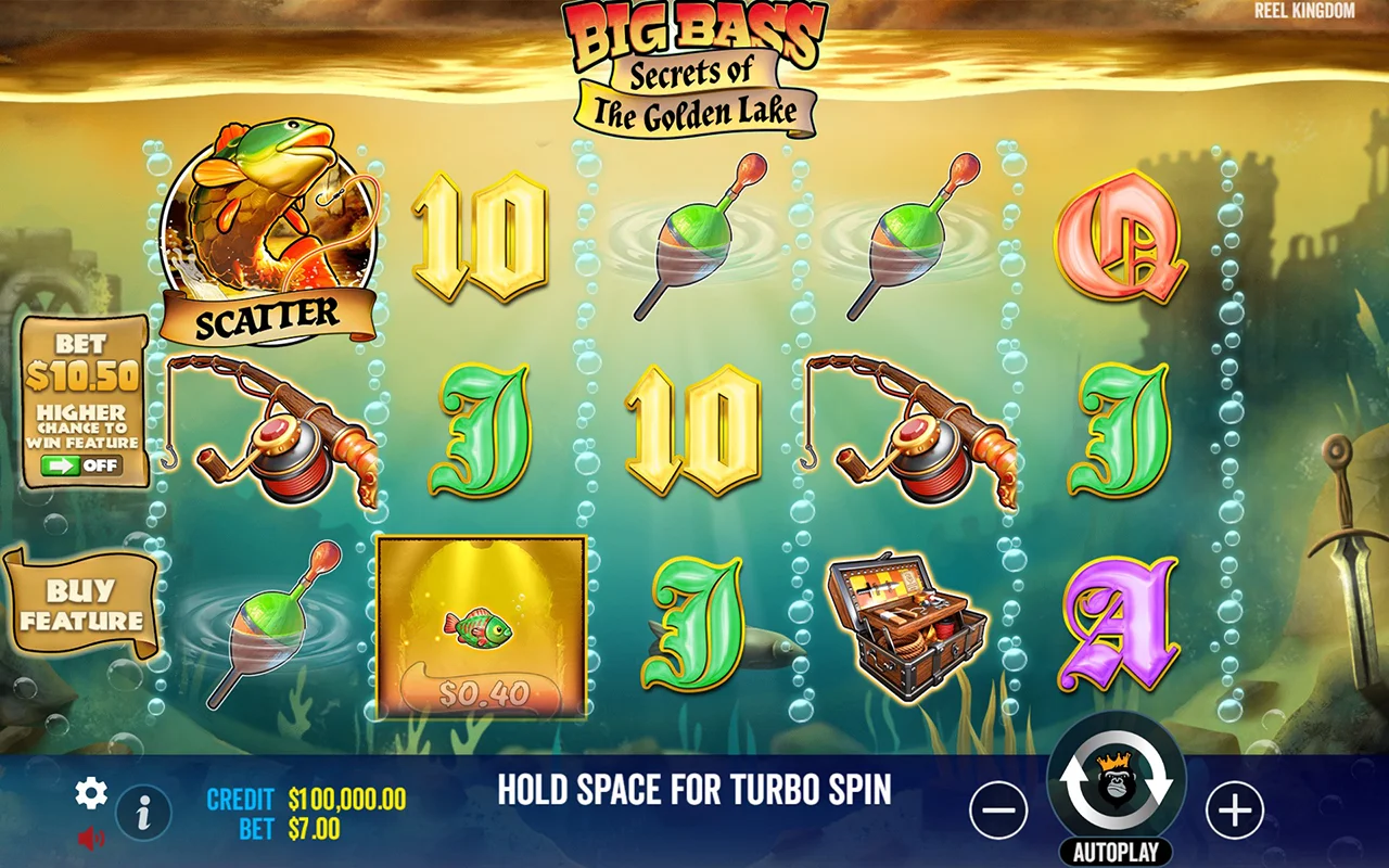 Big Bass Secrets of the Golden Lake slot demo