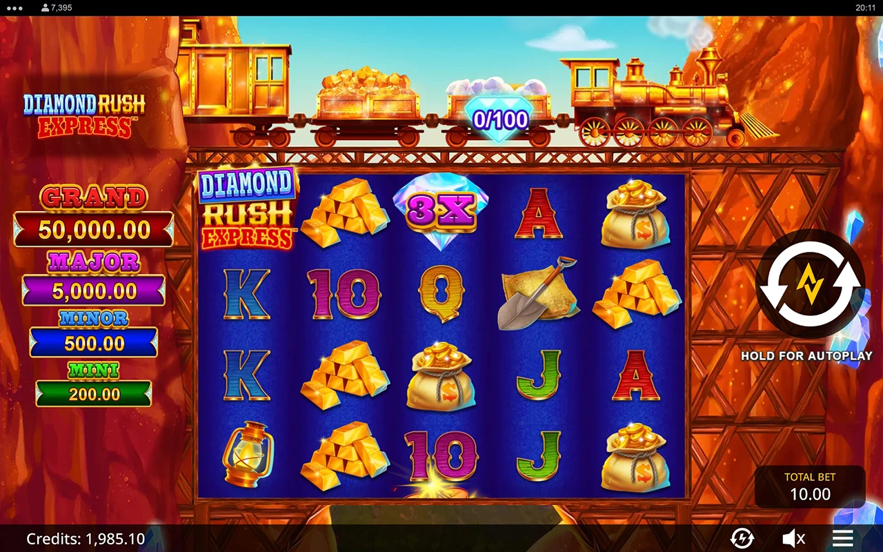 Diamond Rush Express slot demo