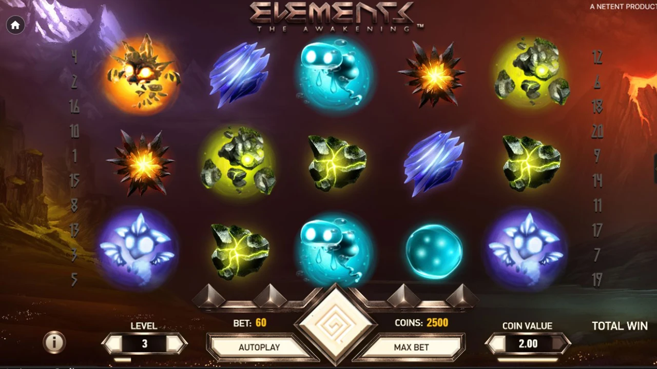 Elements: The Awakening slot demo