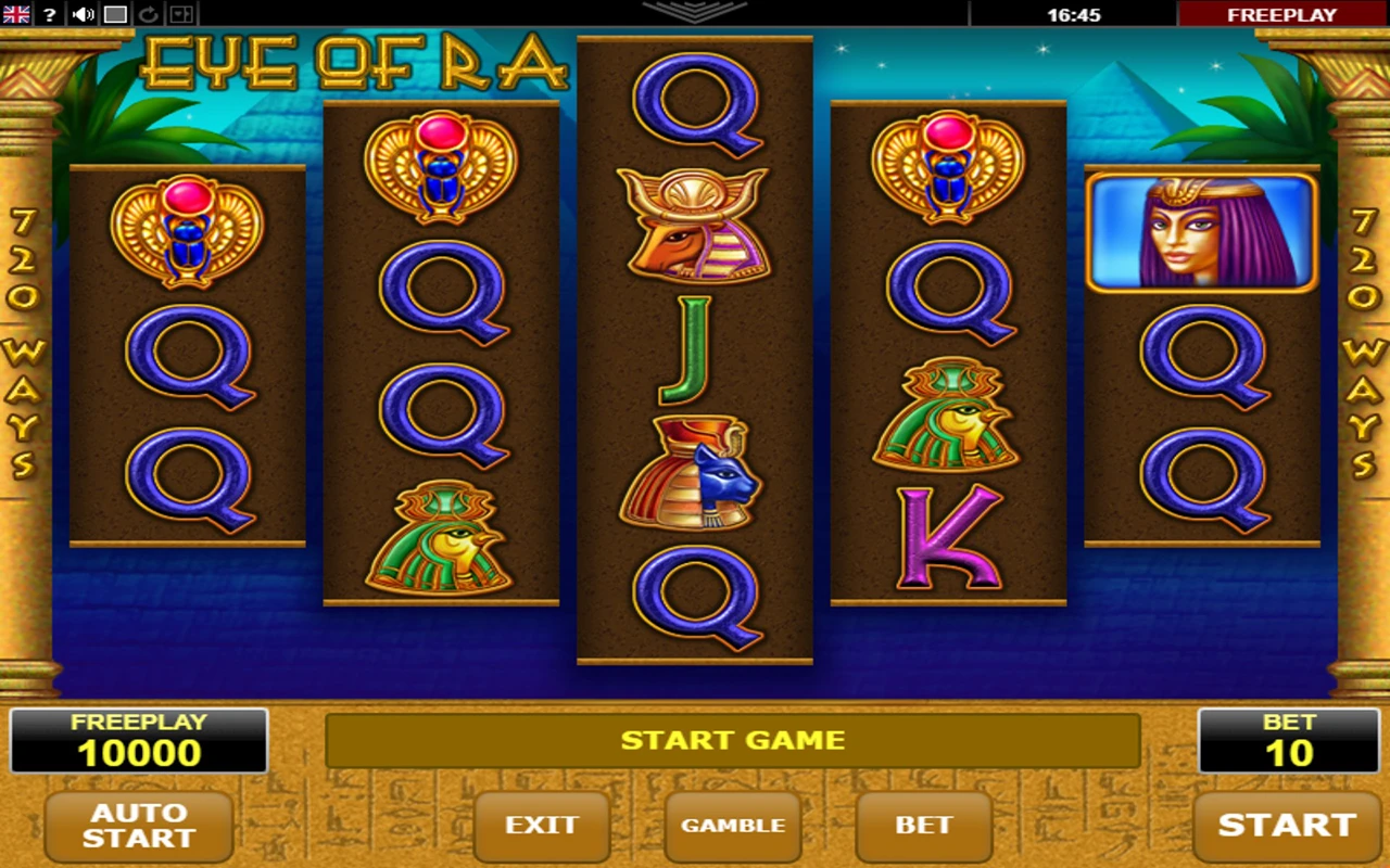 Eye of Ra slot demo