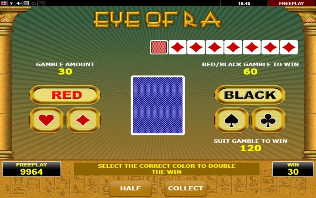 Eye of Ra Gamble Function