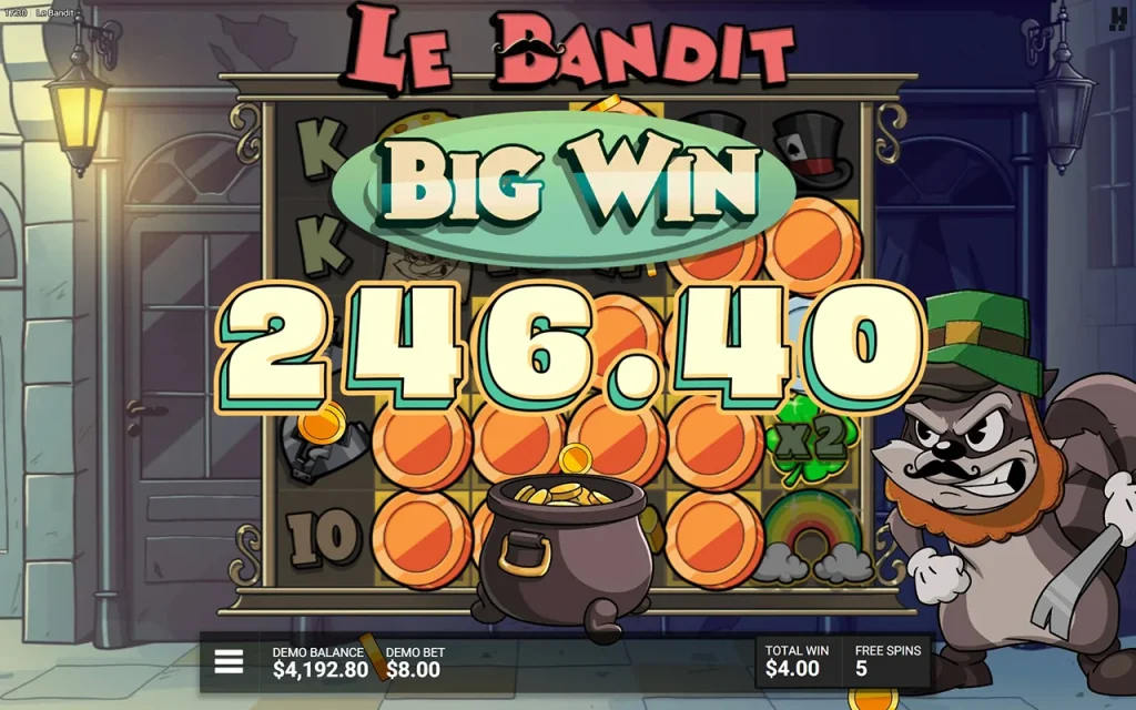 Le Bandit Big Win