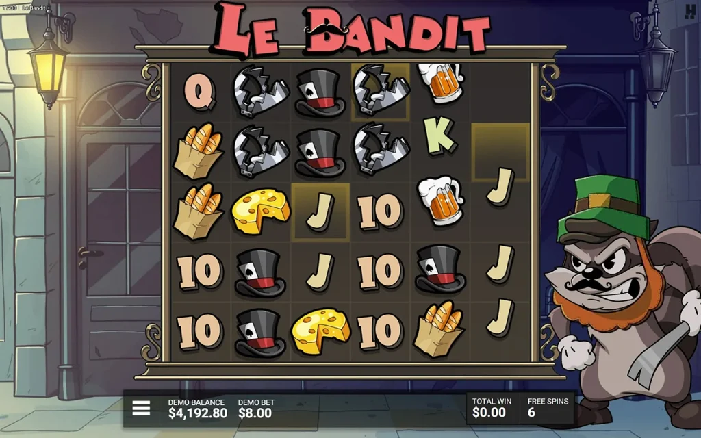 Le Bandit Free Spins