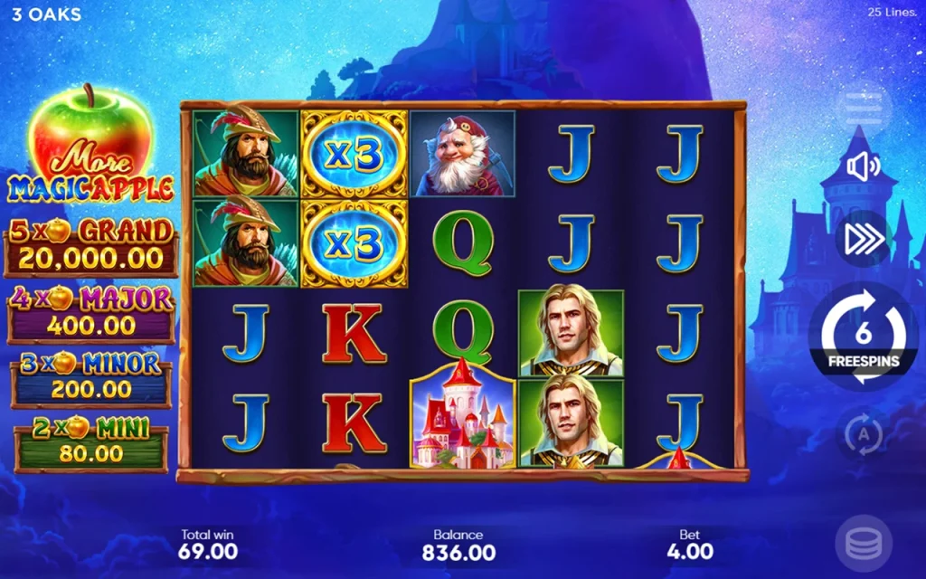 More Magic Apple Free Spins