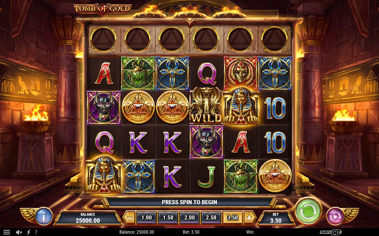 Tomb of Gold slot demo