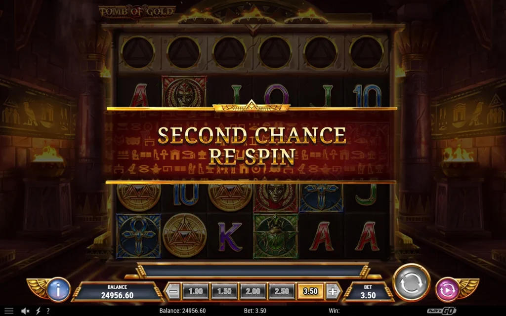 Tomb of Gold Re Spins