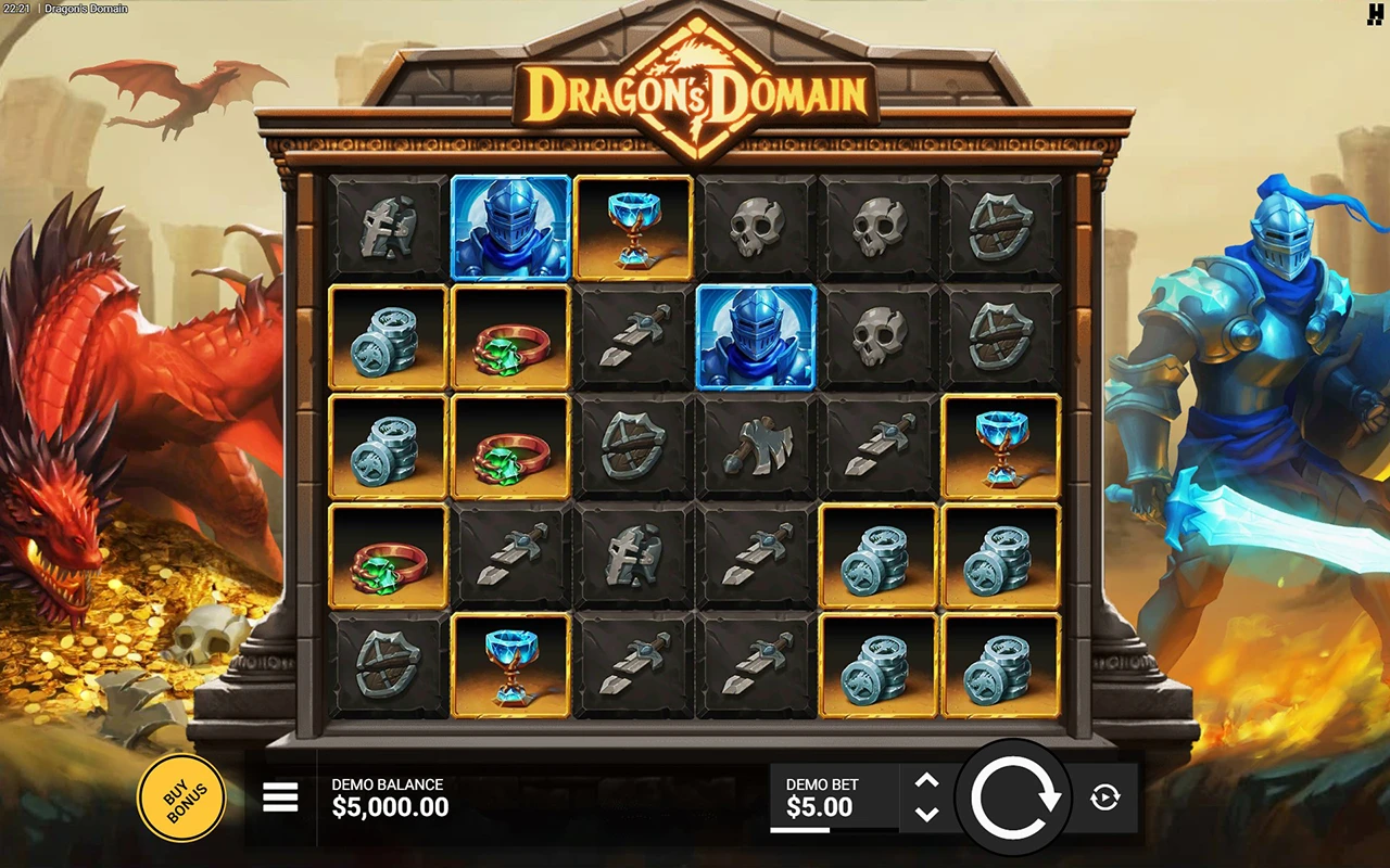 Dragon’s Domain slot demo