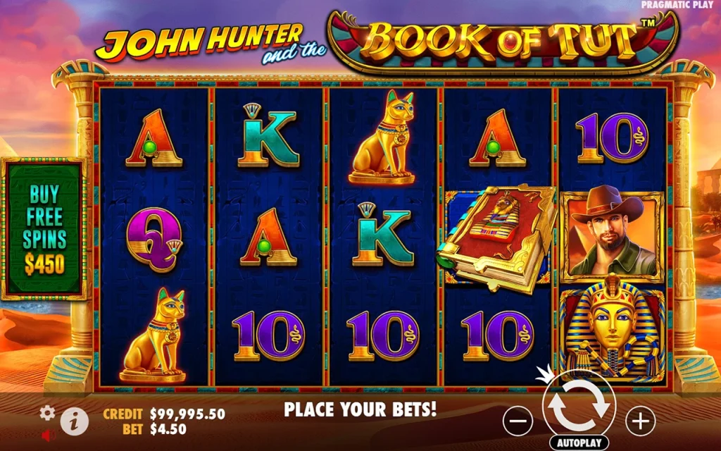 John Hunter and the Book of Tut Free Play