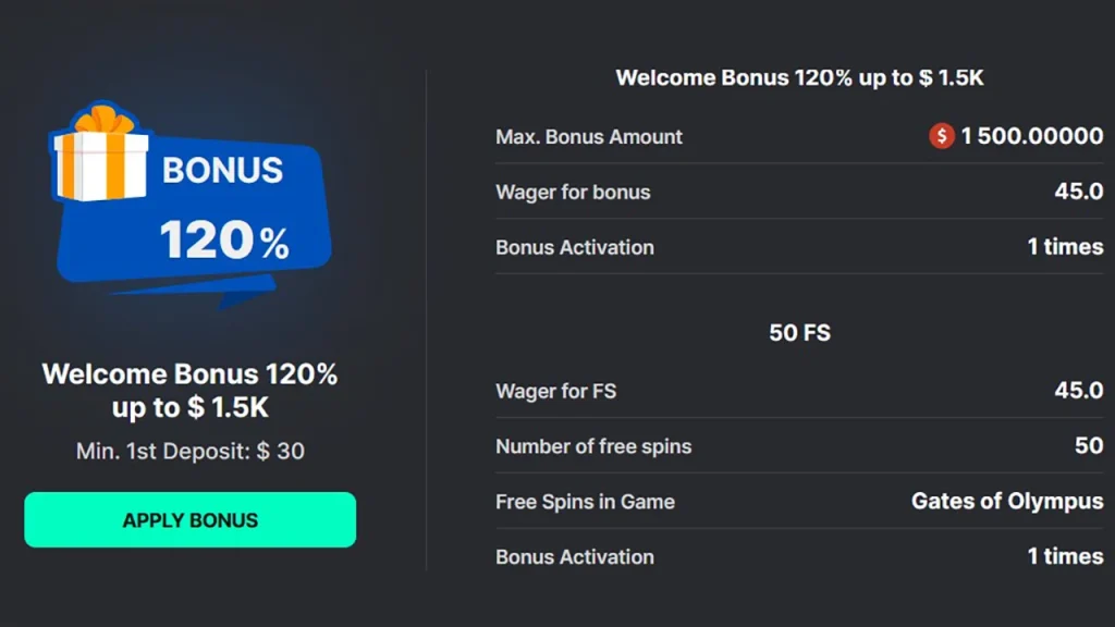 BetSofa Welcome Bonus