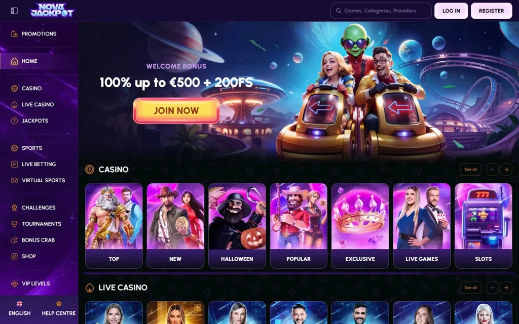 NovaJackpot Casino