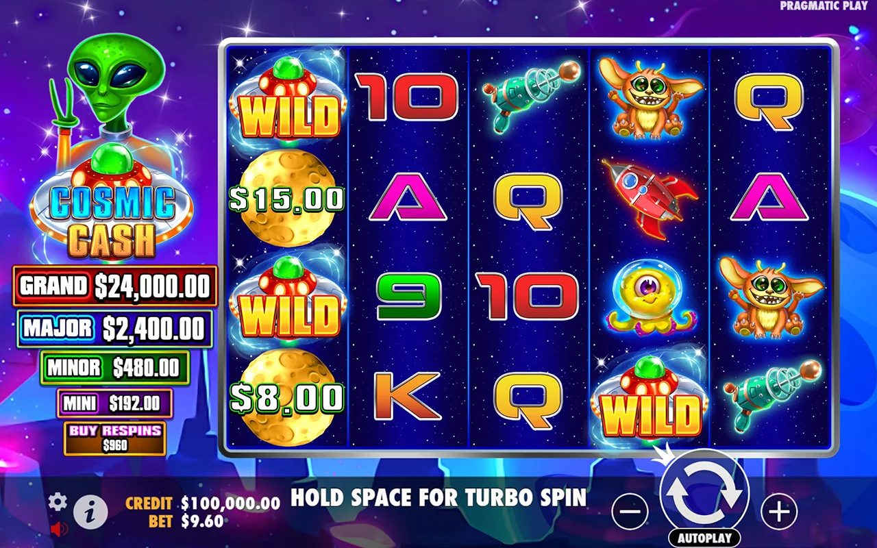 Cosmic Cash slot demo