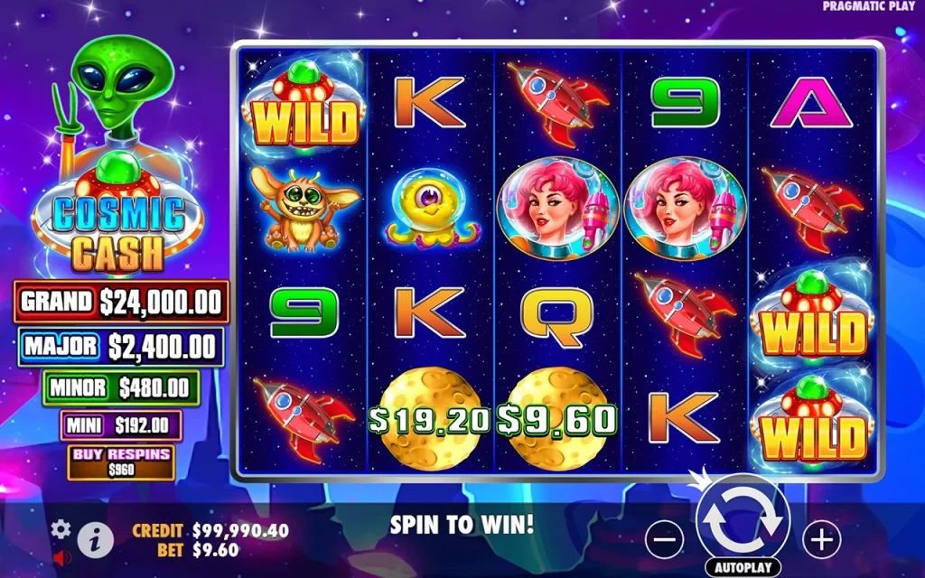 Cosmic Cash Free Play