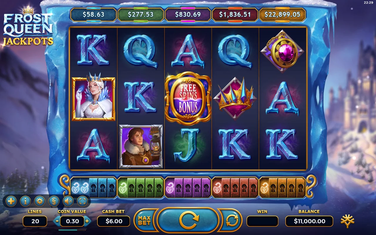 Frost Queen Jackpots slot demo