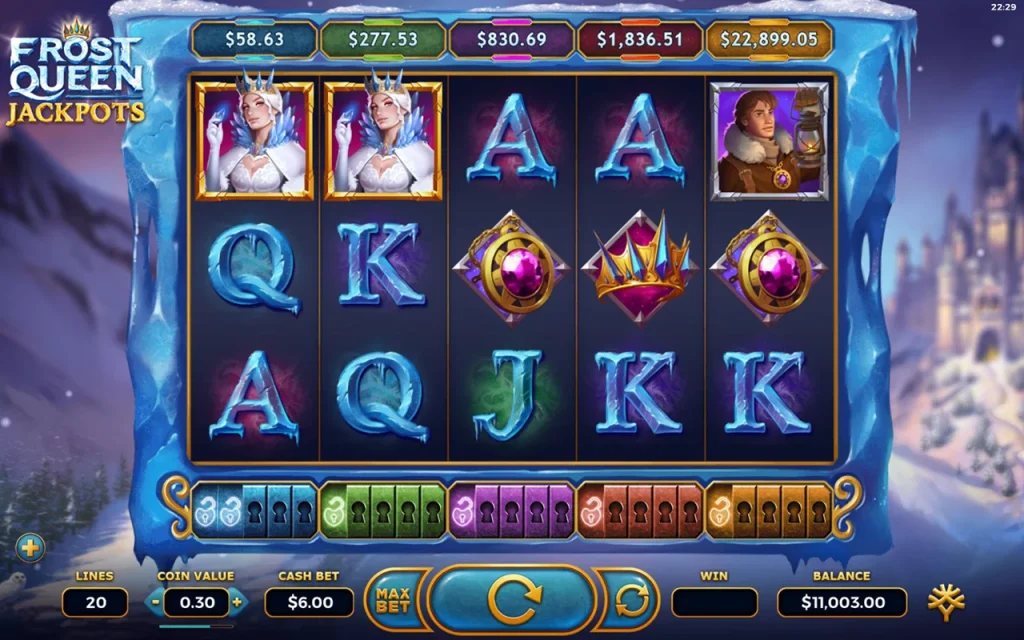 Frost Queen Jackpots Free Play