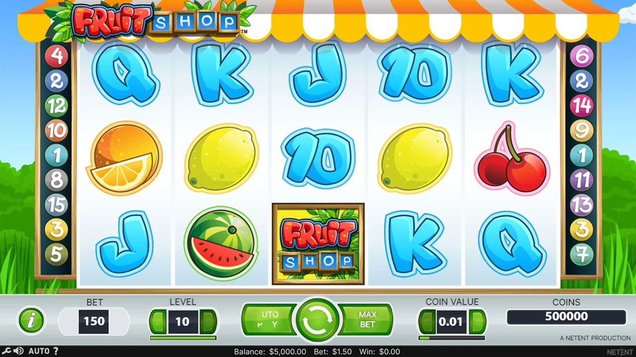 Fruit Shop slot demo