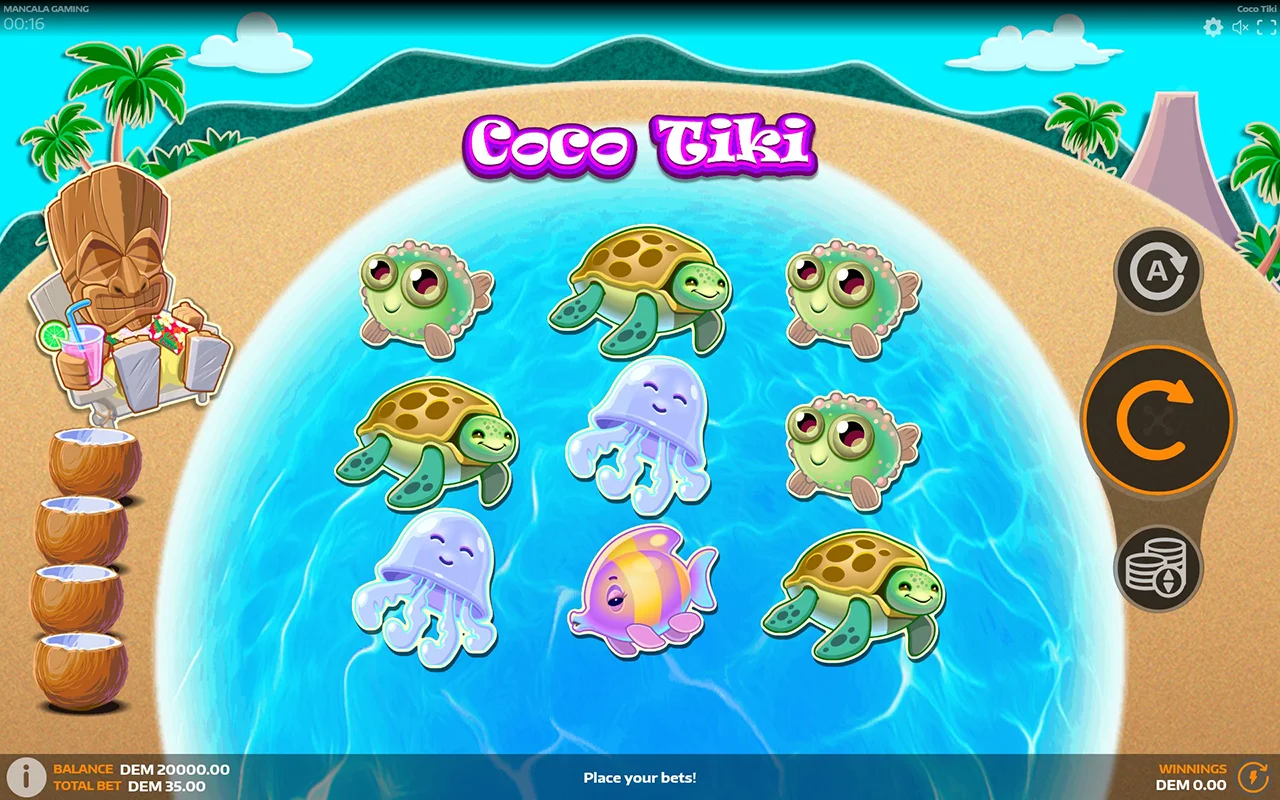 Coco Tiki slot demo