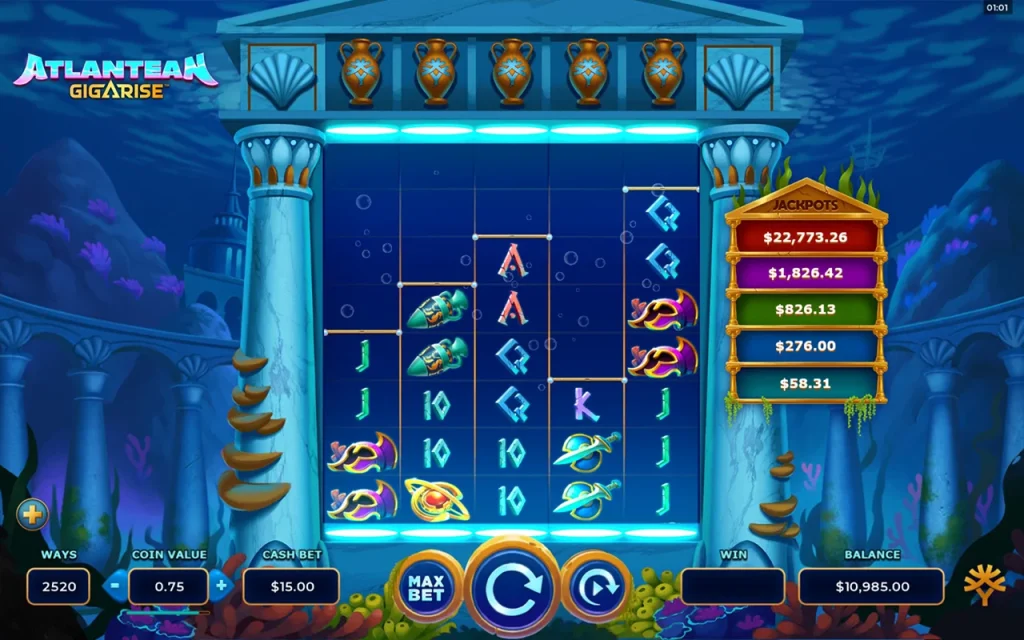 Atlantean GigaRise Free Play