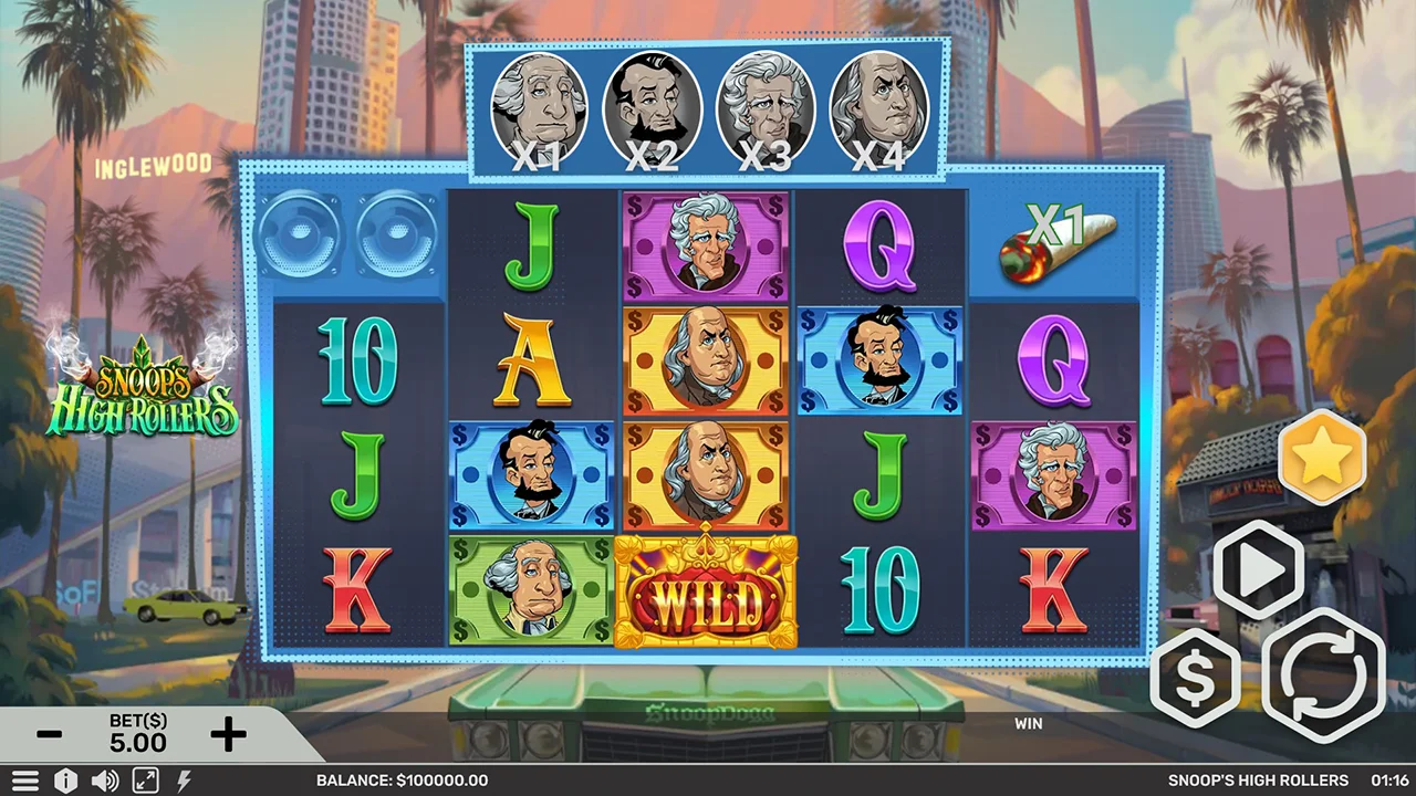 Snoop’s High Rollers slot demo