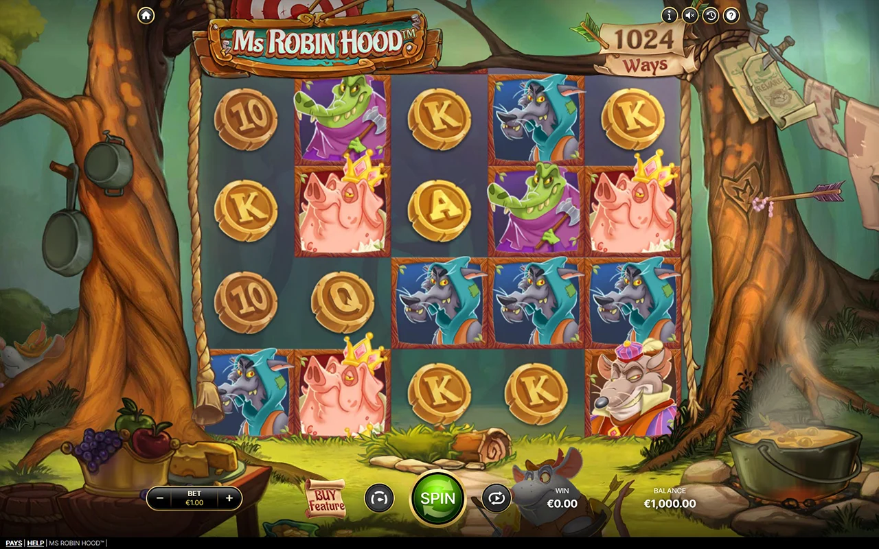 Ms Robin Hood slot demo