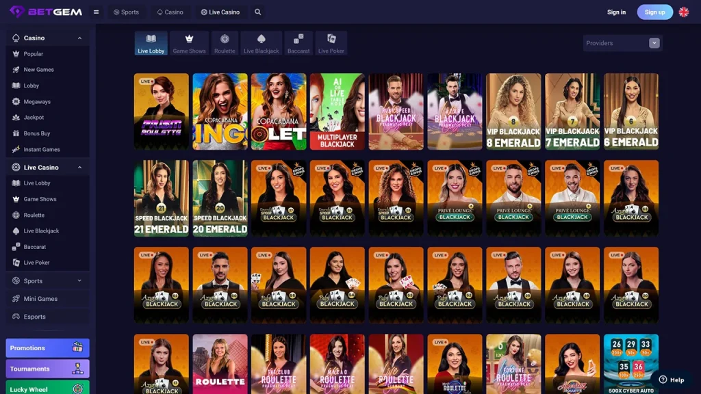 BetGem Live Dealer BetGem Live Dealer