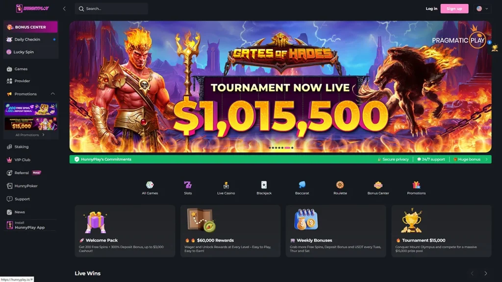HunnyPlay Casino HunnyPlay Casino
