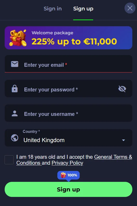 PitBet Registration Form PitBet Registration Form