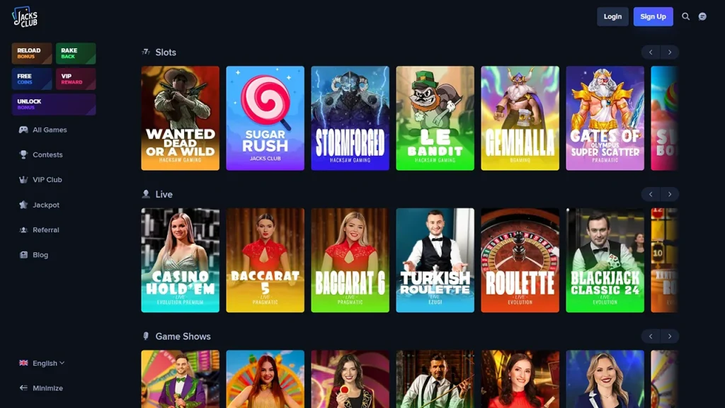 Jacks Club Casino